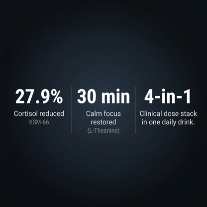 Keel Steady State — Cortisol Management Drink Mix (Raspberry Lemonade)