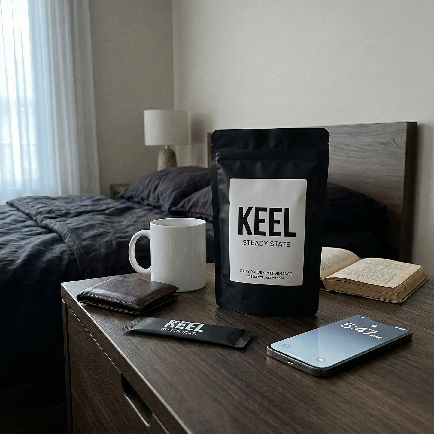 Keel Steady State — Cortisol Management Drink Mix (Raspberry Lemonade)