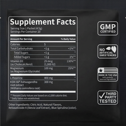 Keel Steady State — Cortisol Management Drink Mix (Raspberry Lemonade)